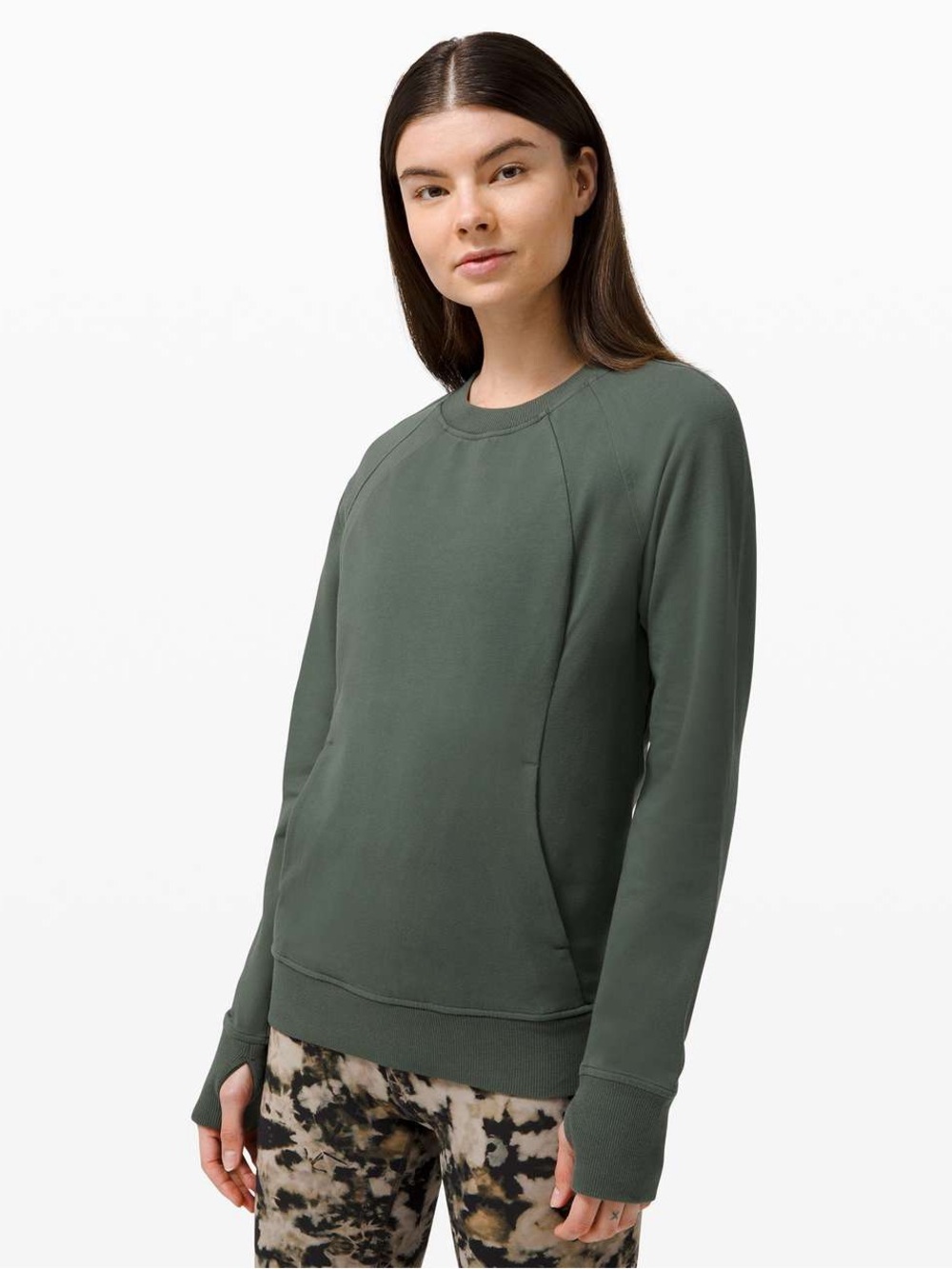 Lululemon Scuba Crew Pullover - Smoked Spice